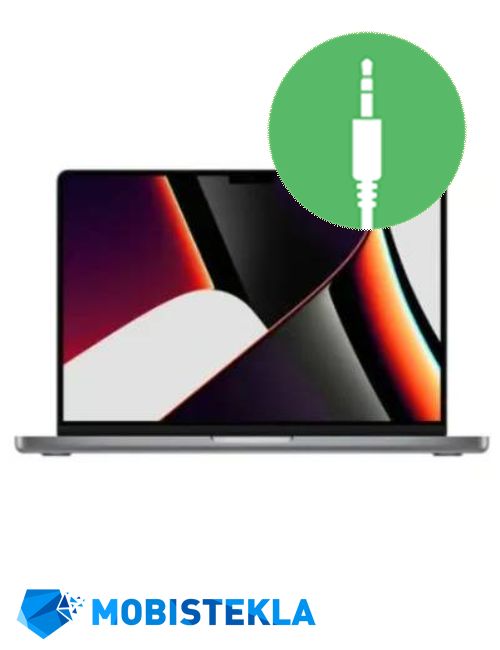 APPLE MacBook Pro 14 2021 A2442 - Popravilo vhoda za slušalke