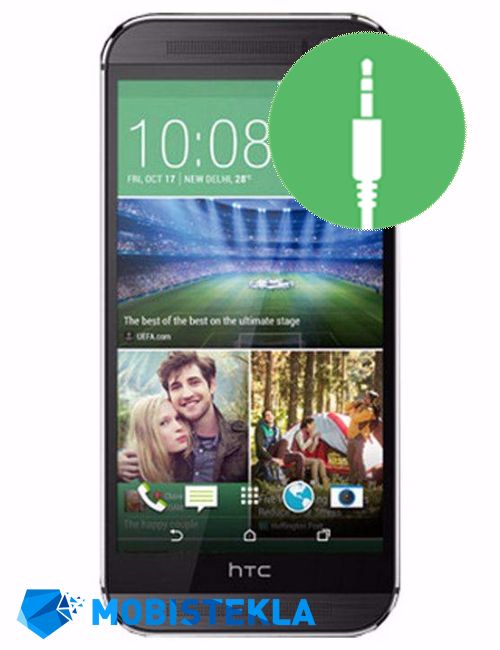 HTC One M8 - Popravilo vhoda za slušalke