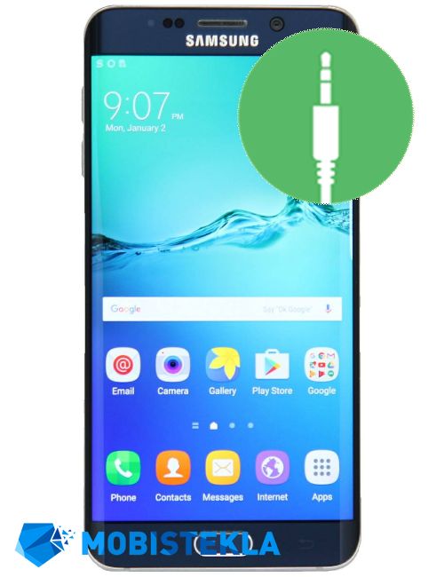 SAMSUNG Galaxy S6 Edge Plus - Popravilo vhoda za slušalke