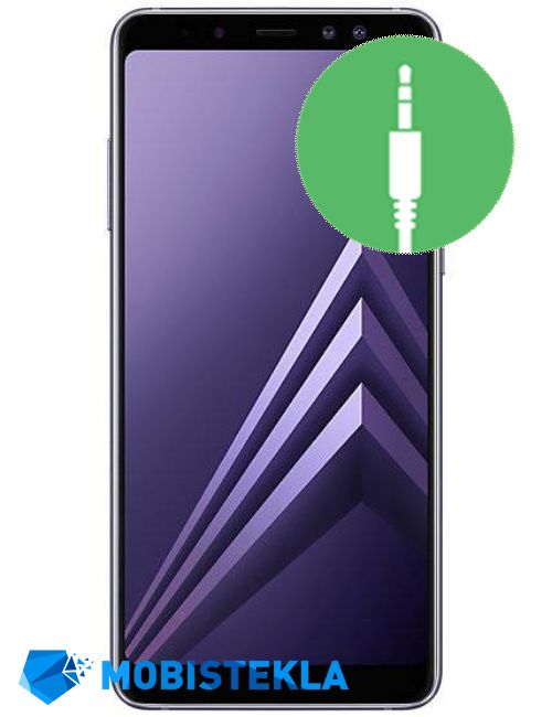 SAMSUNG Galaxy A8 Plus 2018 - Popravilo vhoda za slušalke