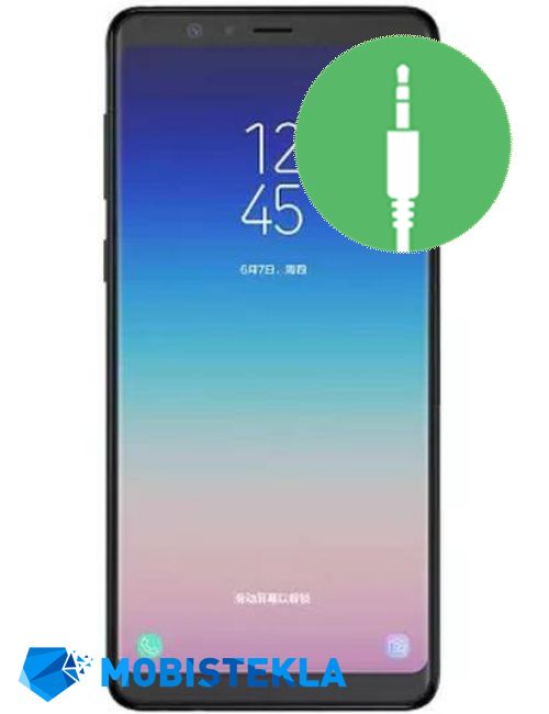 SAMSUNG Galaxy A9 2018 - Popravilo vhoda za slušalke