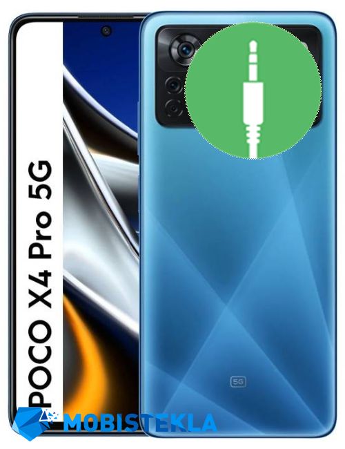 XIAOMI Poco X4 Pro 5G - Popravilo vhoda za slušalke