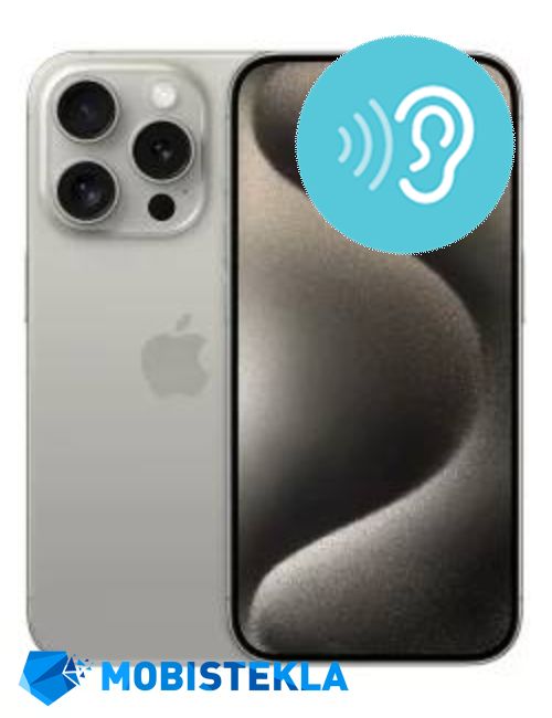 APPLE iPhone 15 Pro - Popravilo zgornjega zvočnika