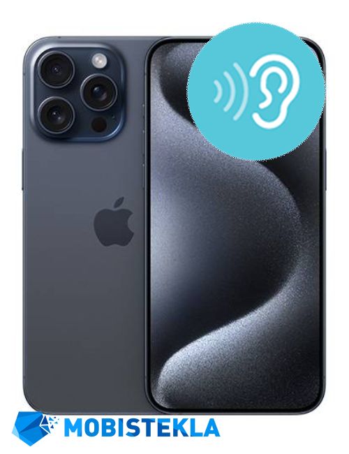 APPLE iPhone 15 Pro Max - Popravilo zgornjega zvočnika