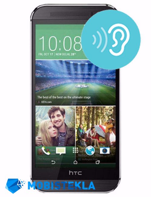 HTC One M8 - Popravilo zgornjega zvočnika