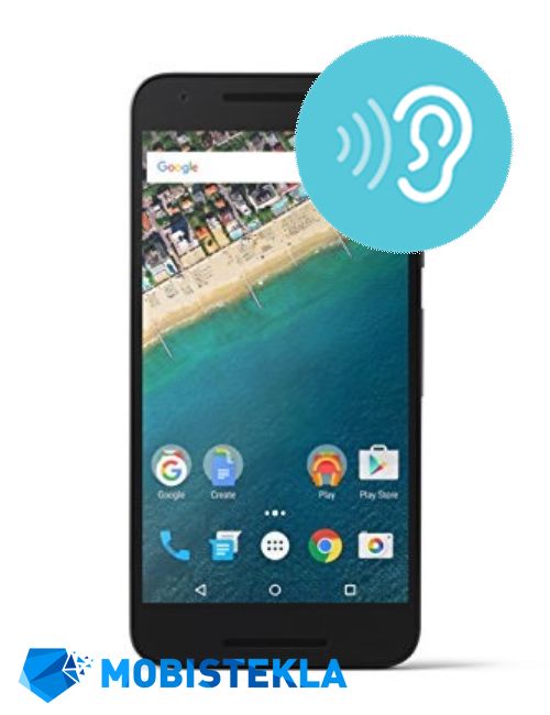 LG Nexus 5X - Popravilo zgornjega zvočnika