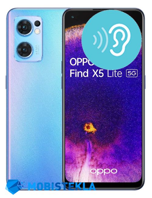 OPPO Find X5 Lite - Popravilo zgornjega zvočnika