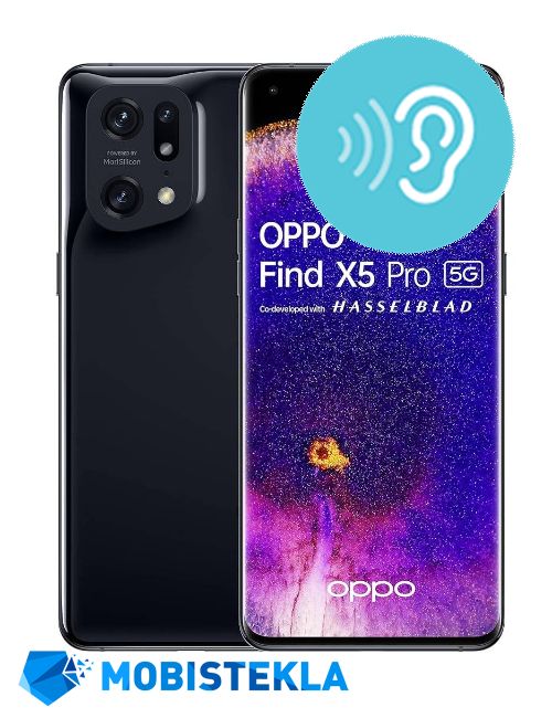 OPPO Find X5 Pro - Popravilo zgornjega zvočnika