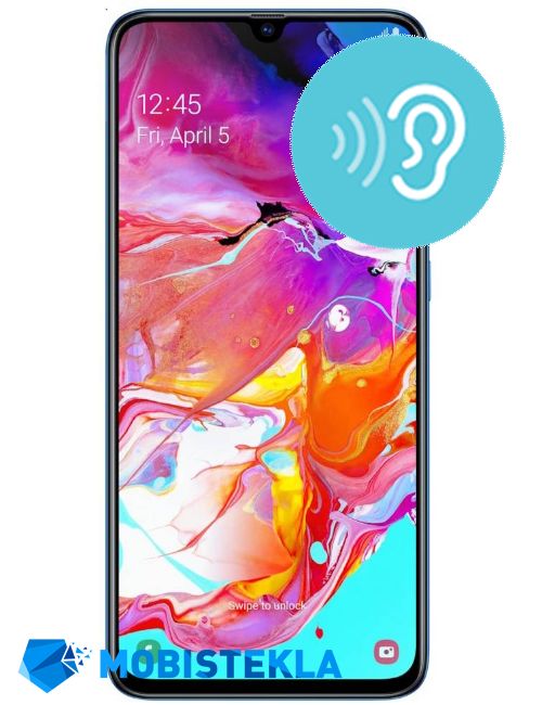 SAMSUNG Galaxy A70 - Popravilo zgornjega zvočnika