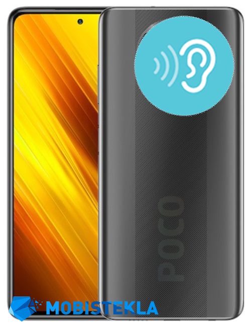 XIAOMI Poco X3 NFC - Popravilo zgornjega zvočnika