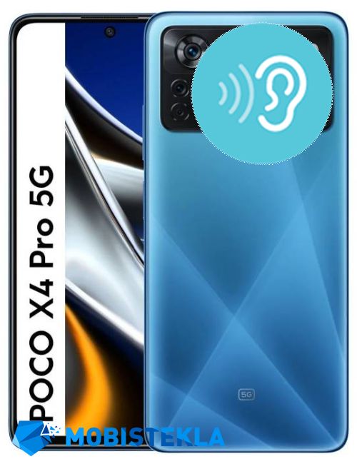 XIAOMI Poco X4 Pro 5G - Popravilo zgornjega zvočnika