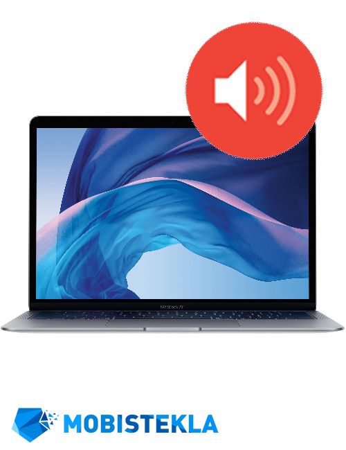 APPLE MacBook Air M1 13.3 A2337 - Popravilo zvočnika