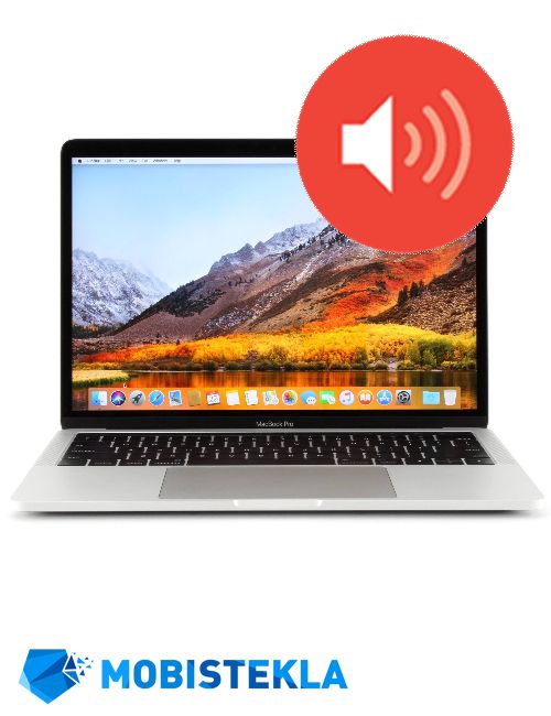 APPLE MacBook Pro 17 A1297 - Popravilo zvočnika