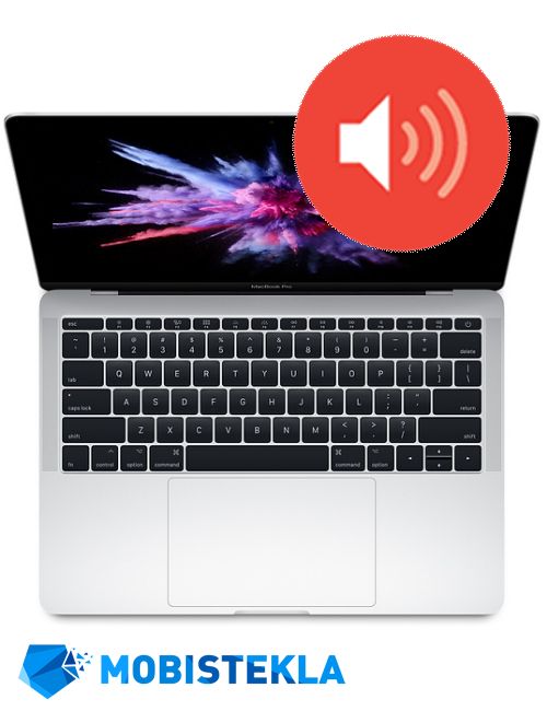 APPLE MacBook Pro 13.3 A1708 - Popravilo zvočnika