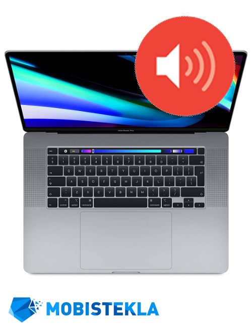 APPLE MacBook Pro 16 2019 A2141 - Popravilo zvočnika