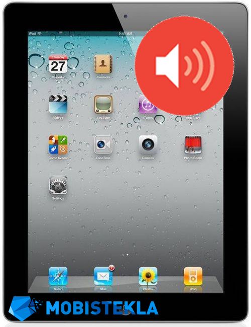 APPLE iPad 3 - Popravilo zvočnika