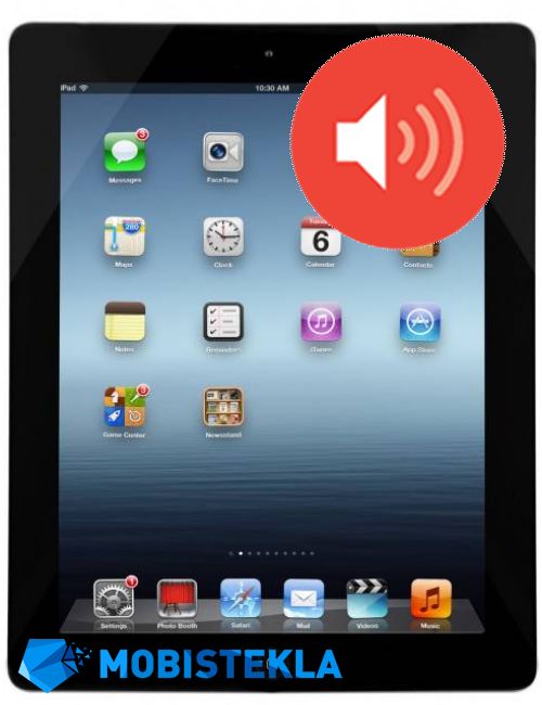 APPLE iPad 4 - Popravilo zvočnika