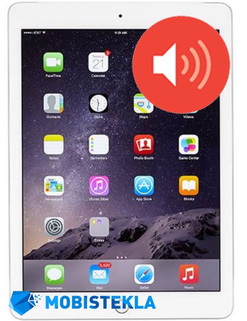 APPLE iPad Air 2 - Popravilo zvočnika