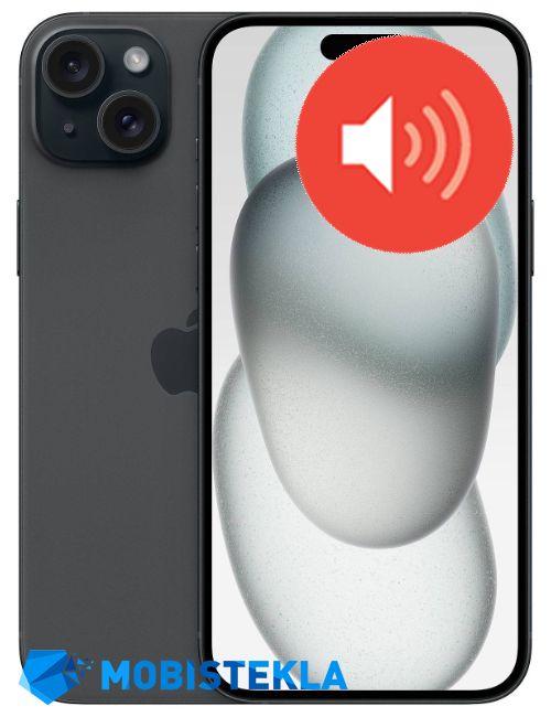 APPLE iPhone 15 Plus - Popravilo zvočnika