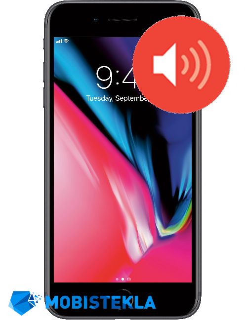 APPLE iPhone 8 Plus - Popravilo zvočnika