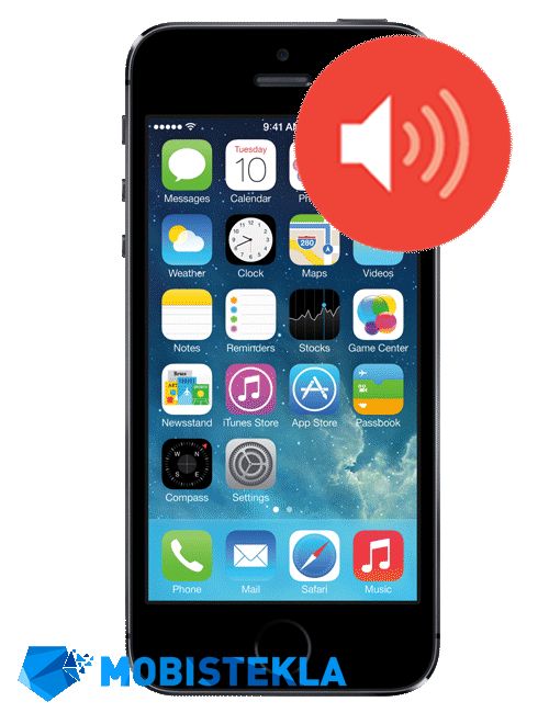 APPLE iPhone 5s - Popravilo zvočnika