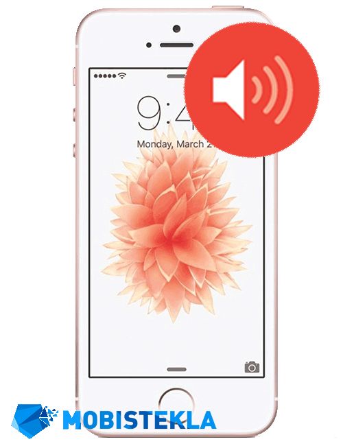 APPLE iPhone SE - Popravilo zvočnika