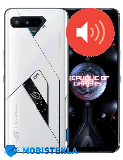 ASUS ROG Phone 5 Ultimate - Popravilo zvočnika