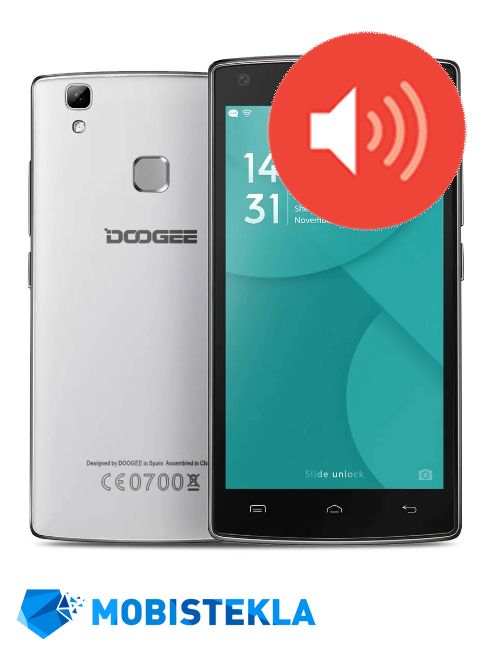 DOOGEE X5 Pro - Popravilo zvočnika