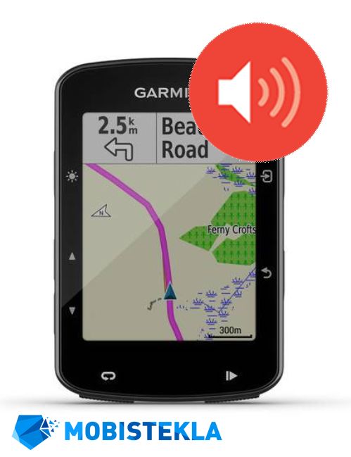 GARMIN Edge 520 Plus - Popravilo zvočnika