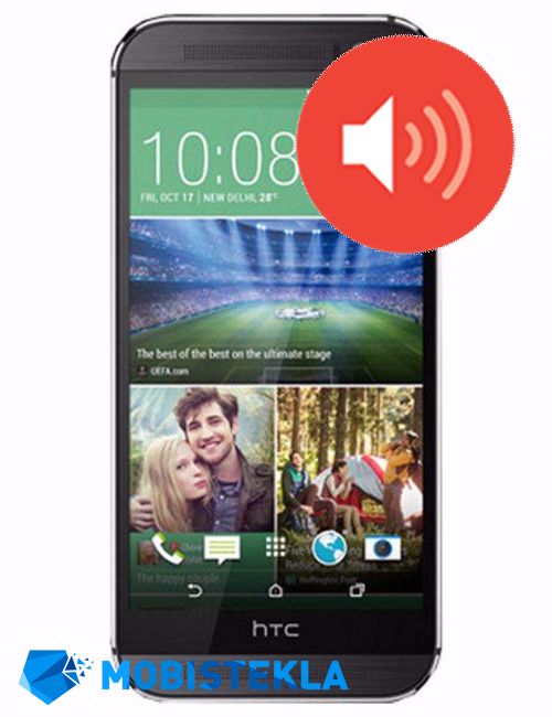 HTC One M8 - Popravilo zvočnika