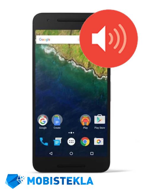 HUAWEI Nexus 6P - Popravilo zvočnika