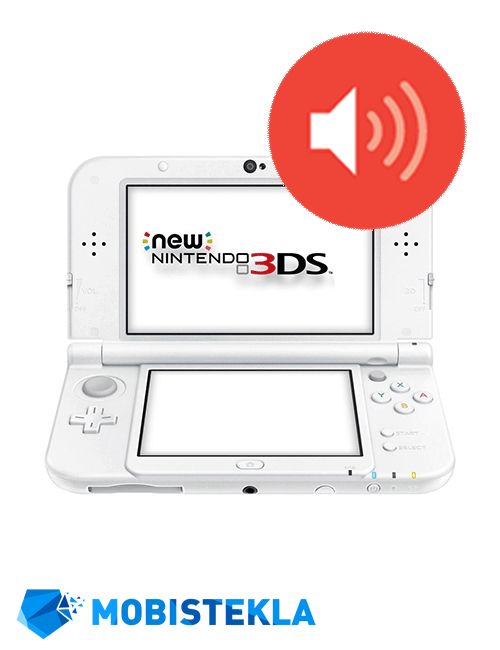 IGRALNE KONZOLE Nintendo 3DS - Popravilo zvočnika