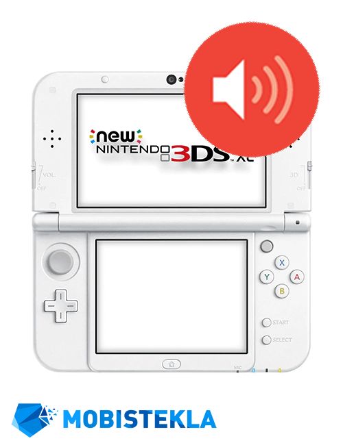 IGRALNE KONZOLE Nintendo 3DS XL - Popravilo zvočnika