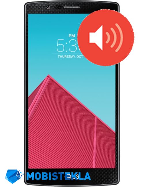 LG G4 - Popravilo zvočnika