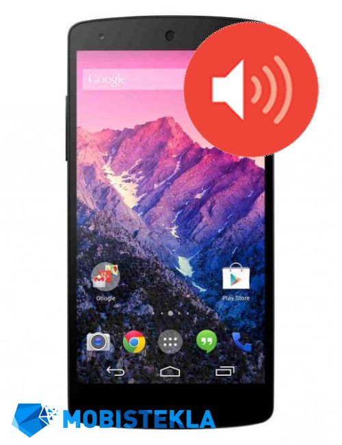 LG Nexus 5 - Popravilo zvočnika