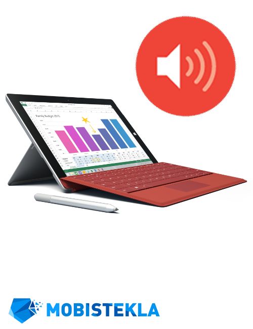MICROSOFT Surface 3 - Popravilo zvočnika