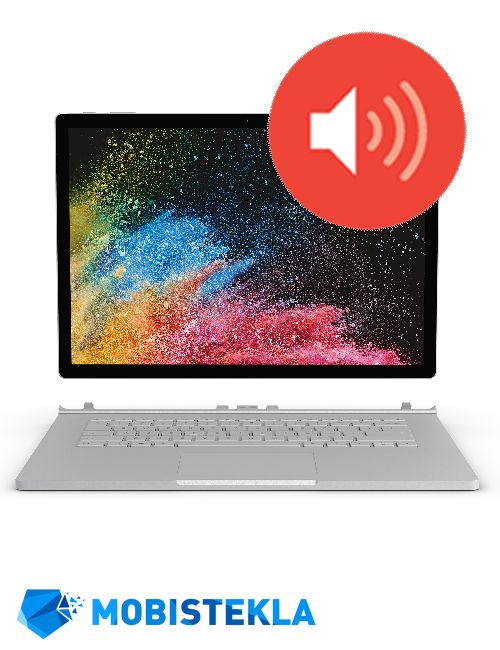 MICROSOFT Surface Book 2 13 inch - Popravilo zvočnika