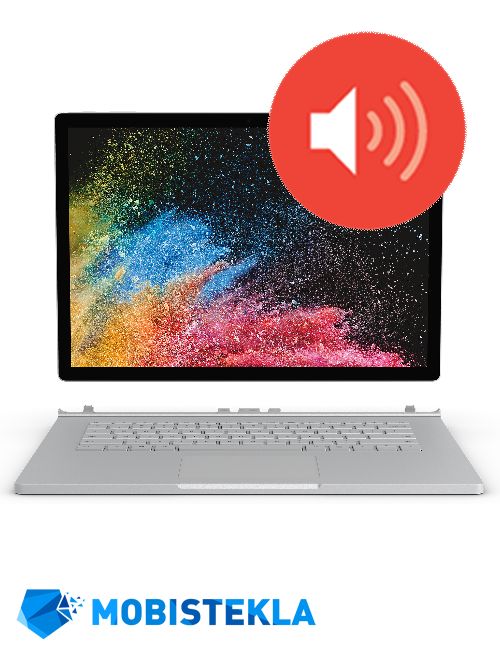 MICROSOFT Surface Book 2 - Popravilo zvočnika