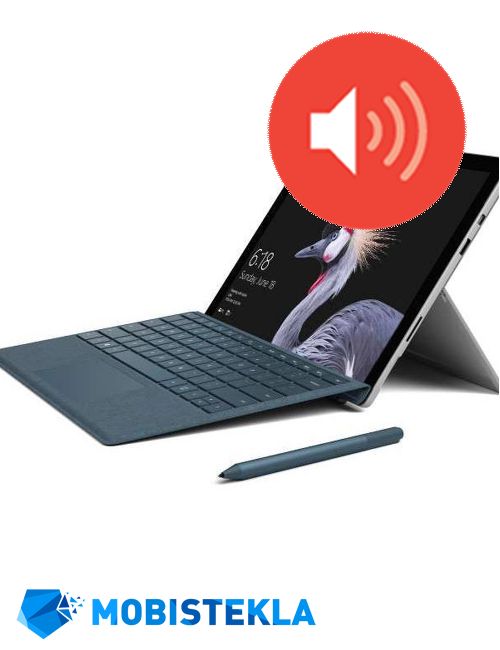 MICROSOFT Surface Pro 5 - Popravilo zvočnika