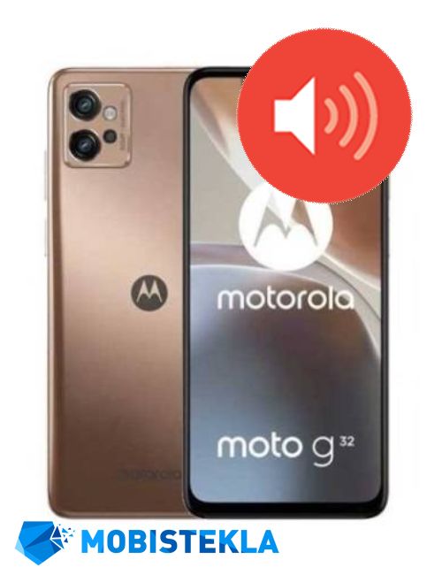 MOTOROLA Moto G32 - Popravilo zvočnika