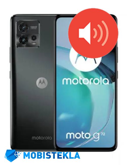 MOTOROLA Moto G72 - Popravilo zvočnika