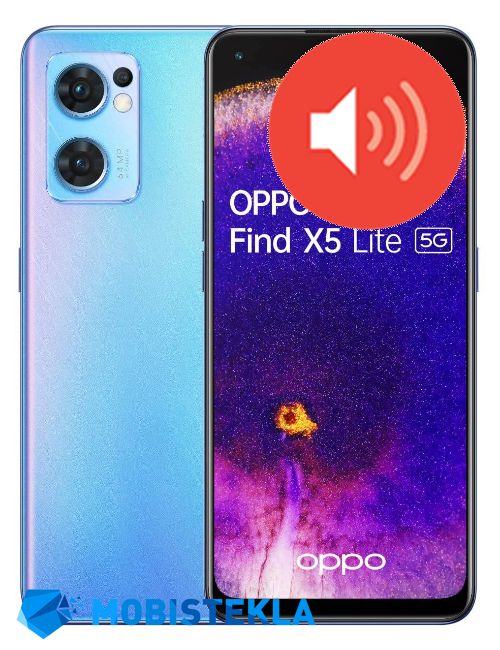 OPPO Find X5 Lite - Popravilo zvočnika