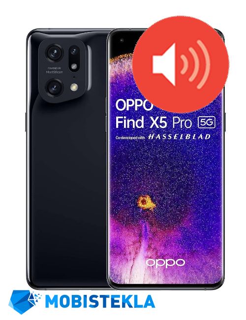 OPPO Find X5 Pro - Popravilo zvočnika