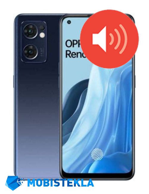 OPPO Reno 7 5G - Popravilo zvočnika