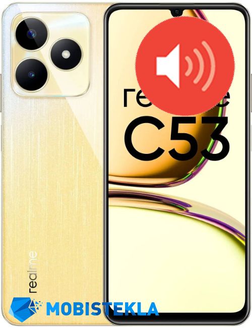 REALME C53 - Popravilo zvočnika