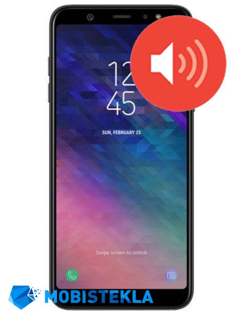 SAMSUNG Galaxy A6 2018 - Popravilo zvočnika