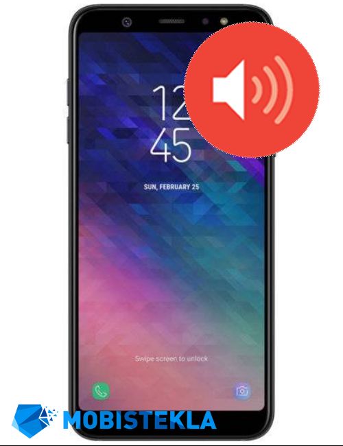 SAMSUNG Galaxy A6 Plus 2018 - Popravilo zvočnika