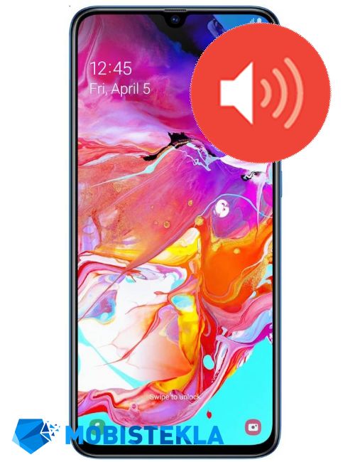 SAMSUNG Galaxy A70 - Popravilo zvočnika