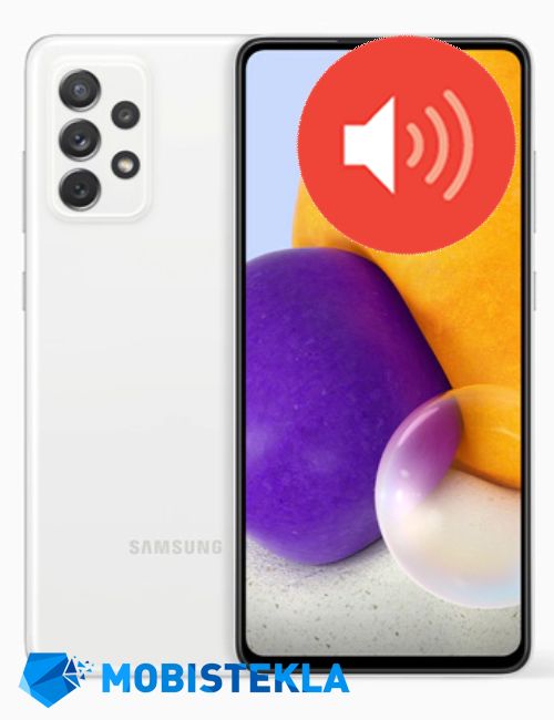SAMSUNG Galaxy A72 - Popravilo zvočnika