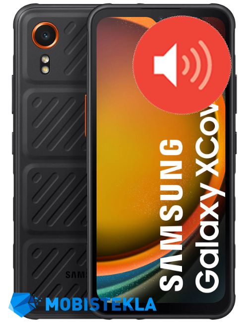 SAMSUNG Galaxy Xcover7 - Popravilo zvočnika